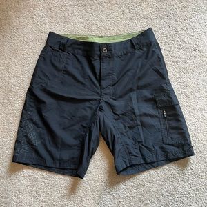 Smartwool black merino blend men’s shorts, medium